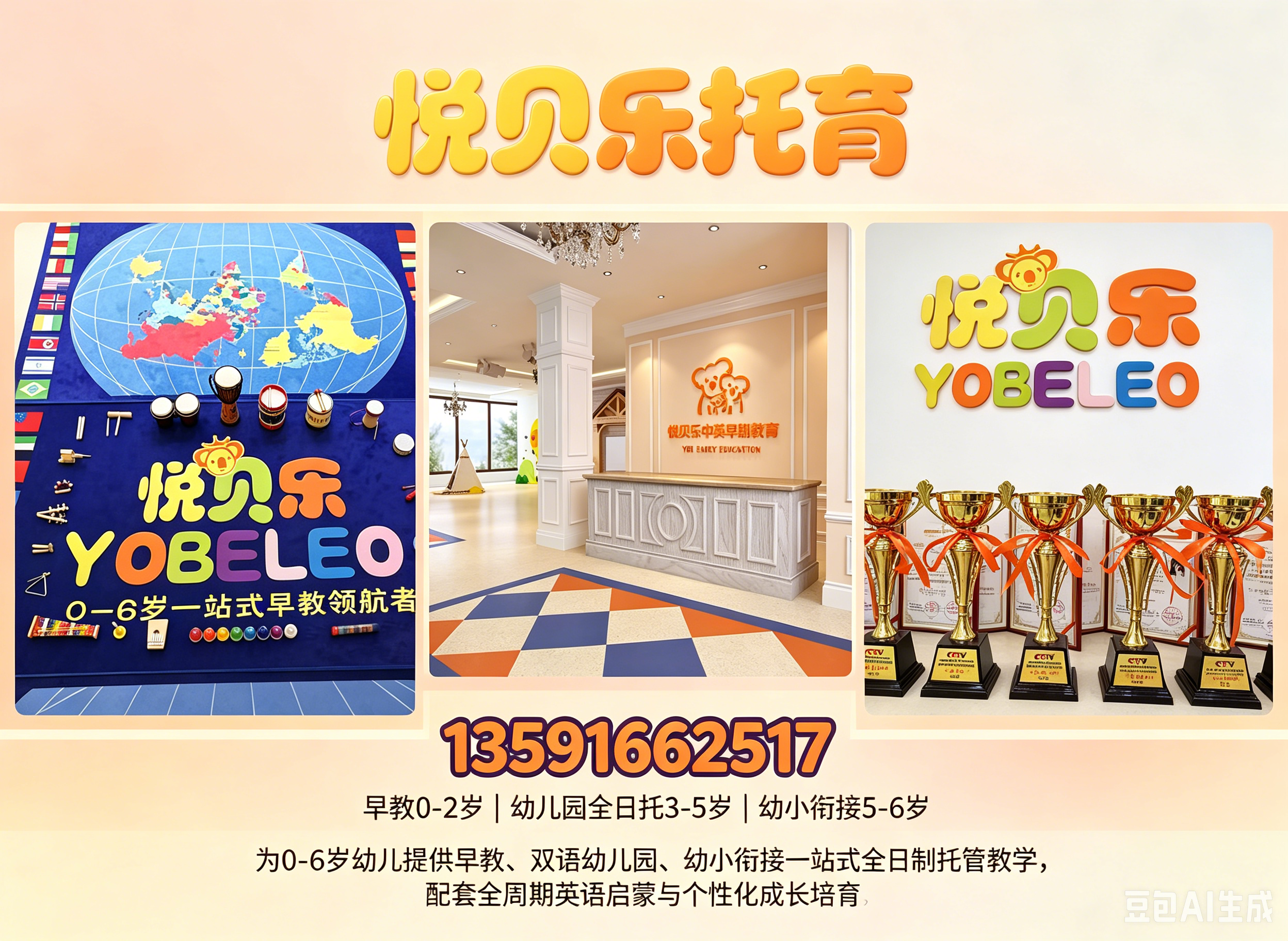 悦贝乐托育葫芦岛线上分站
